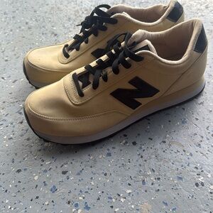 New Balance 501 - Tan & Black - 10.5 (Wide)
